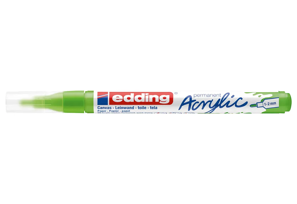 Pennarello Acrilico Edding 5300 Giallo 927 | Punta 1-2mm Multisuperficie