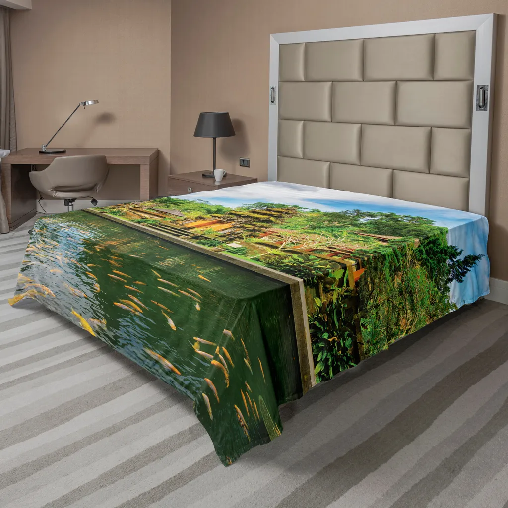 Lenzuolo ABAKUHAUS Bali 260x228 cm - Lavabile e No Stiro