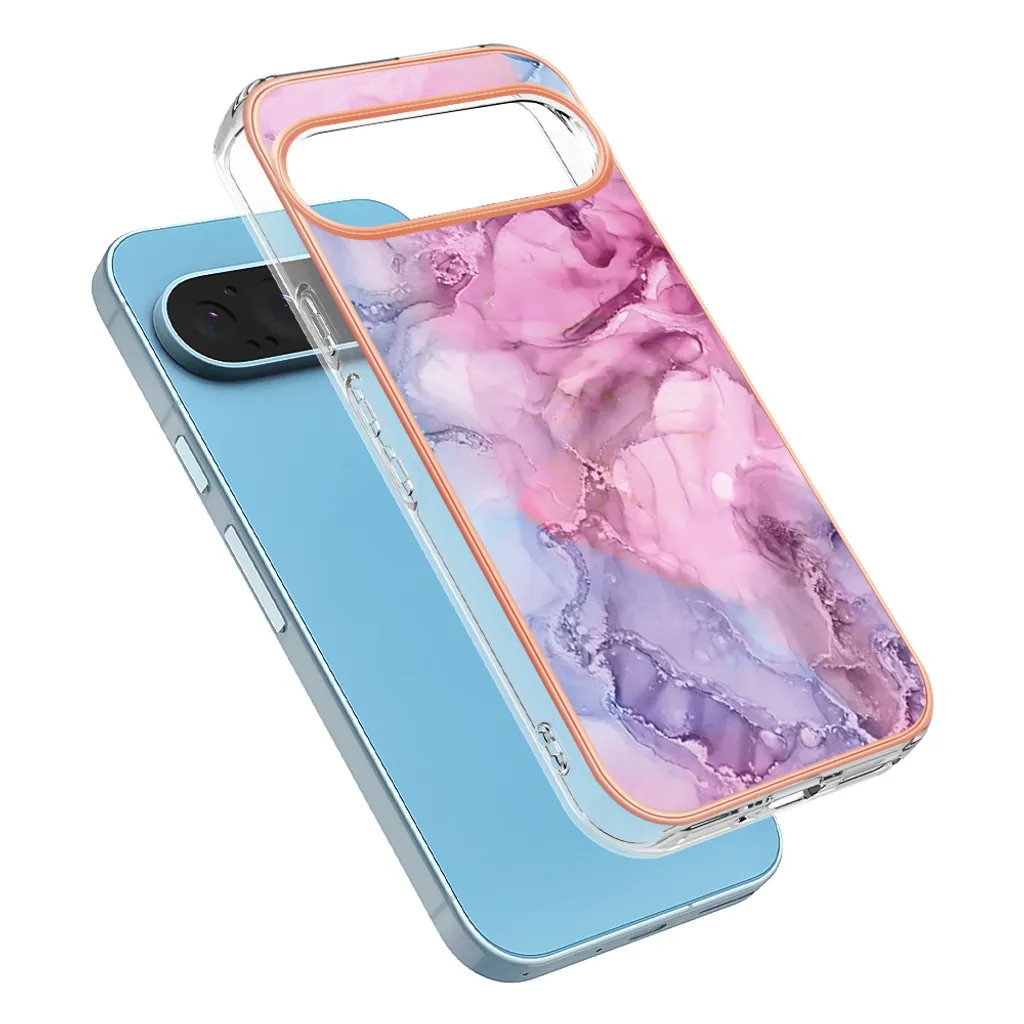 XINYEXIN Cover per Google Pixel 9 Pro XL, Custodia Antiurto 360 Gradi Protezione Dello Schermo Incorporata, Full Body Rugged Trasparente Cover