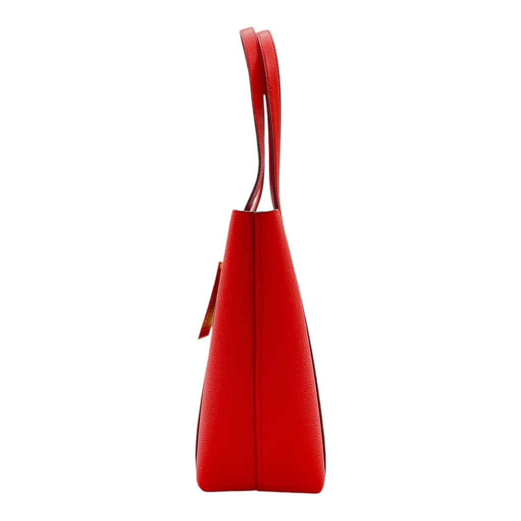 Sac cabas fourre-tout Michael Kors Hadleigh en cuir véritable orange - 5