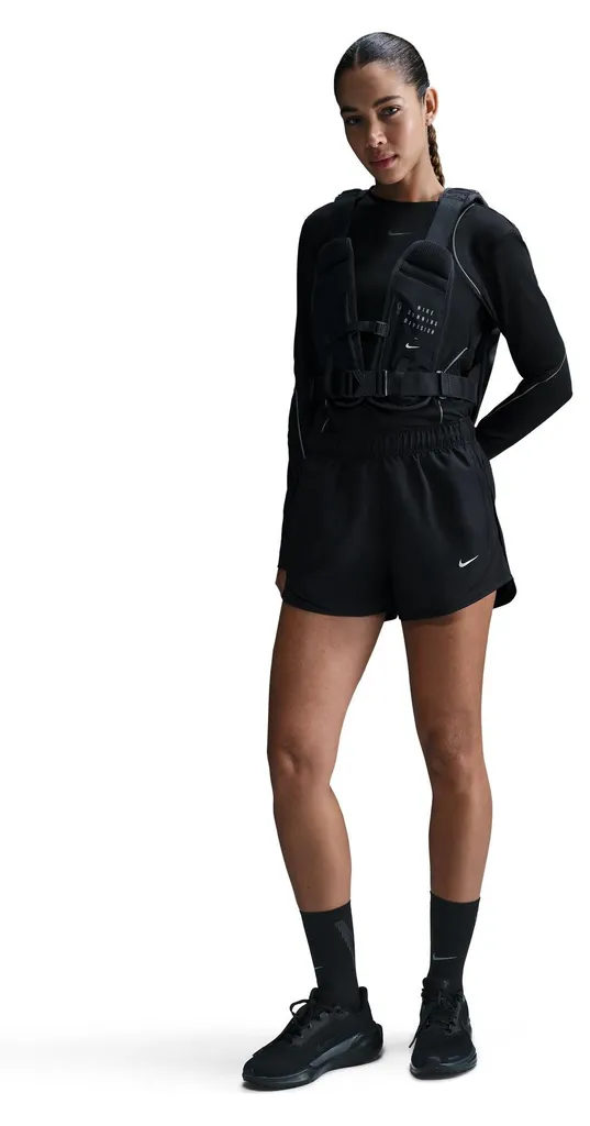 Short Nike Tempo DF MR 3 pour le running et fitness femme - Gris Mod XS