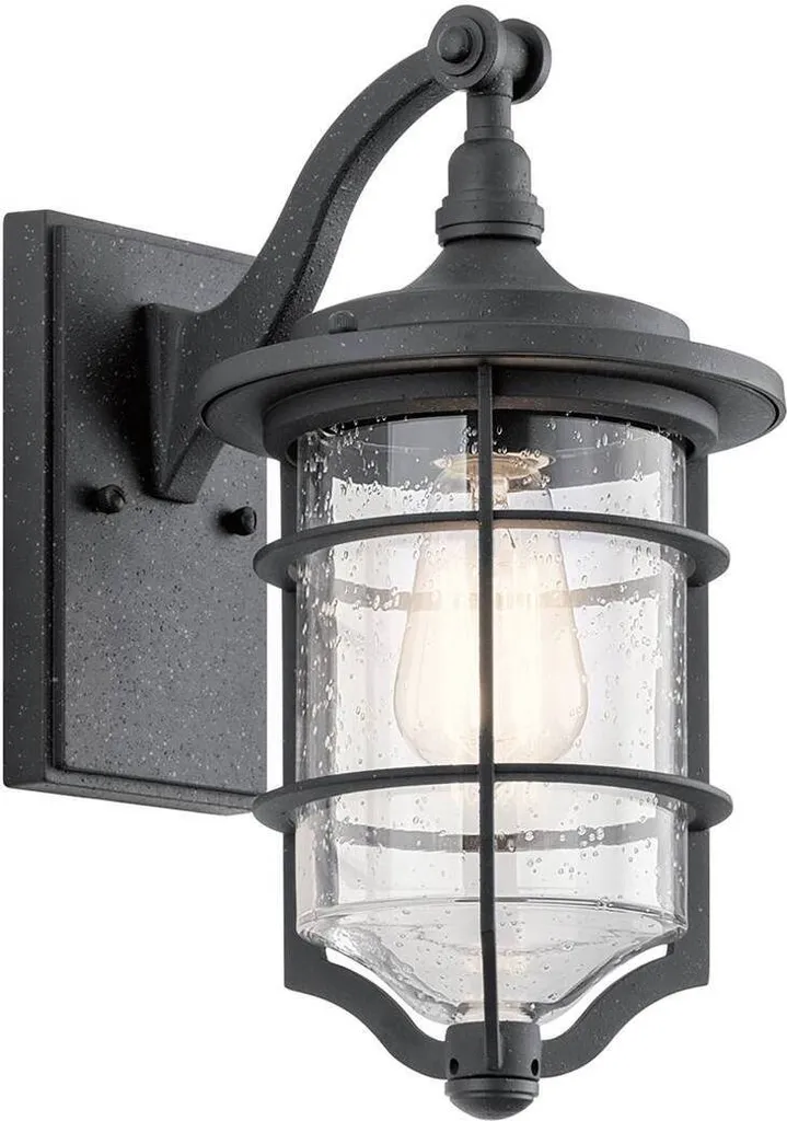 Luminaire de façade extérieur Royal Marine pour entrée et jardin Noir