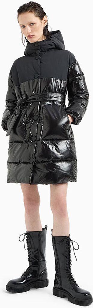 Armani Exchange 6dyk05_yn1uz Mantel Schwarz S Frau Schwarz S