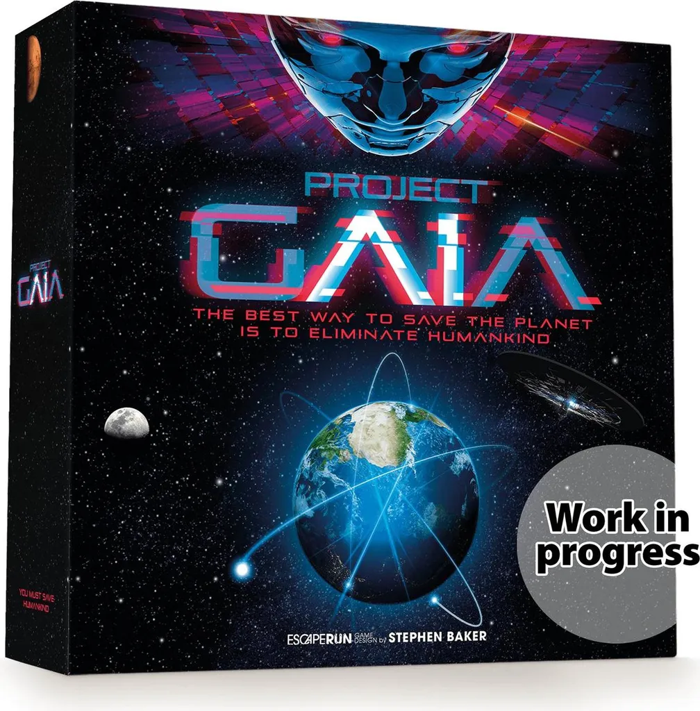 Jeu de société Escape Game Projet Gaia Tactic en langue lituanienne