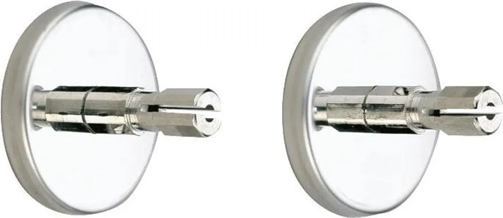 Supporti Parete Delabie per Tende Doccia D20mm Acciaio Inox Lucido - 3