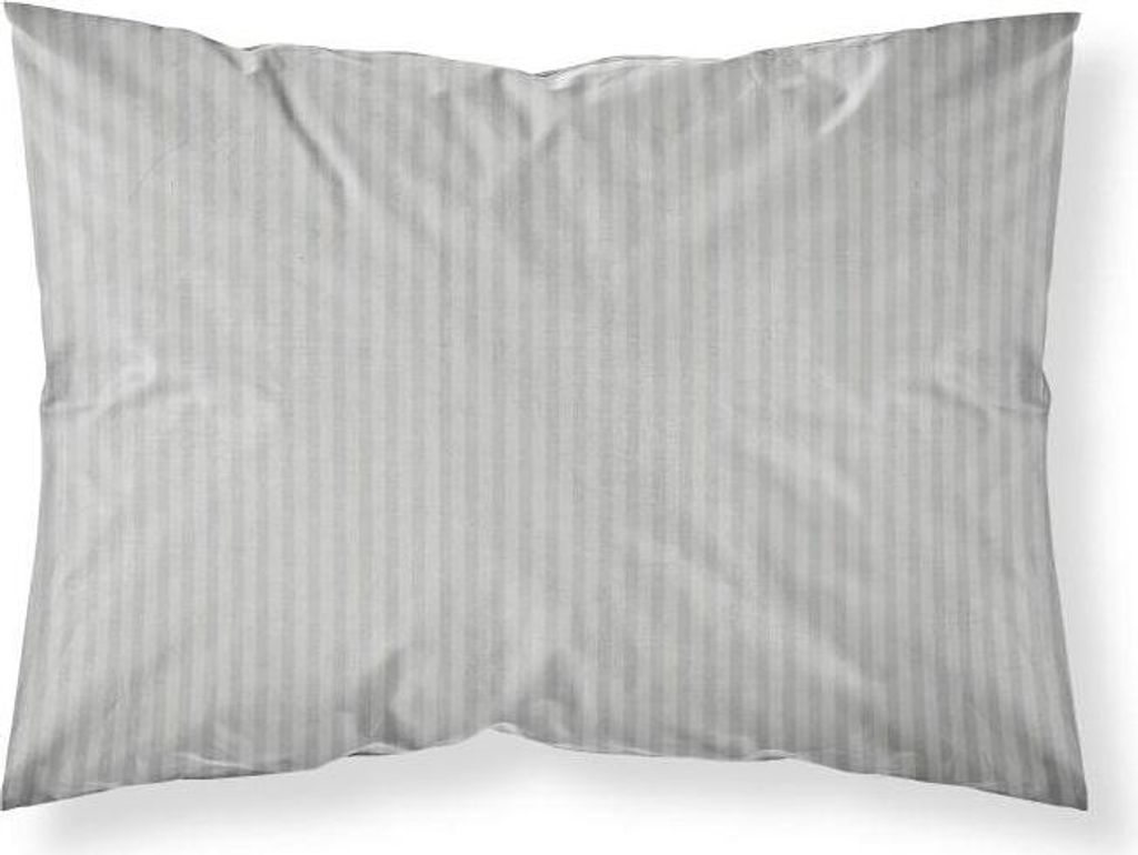 Detexpol Federa damascata 70x80 grigio chiaro a righe Immagine del prodotto 