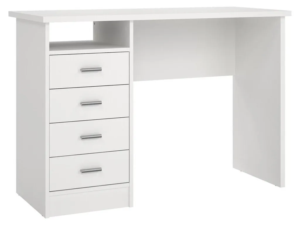 Bureau de travail avec rangements FUNCTION - Table de bureau 110cm chic - 3