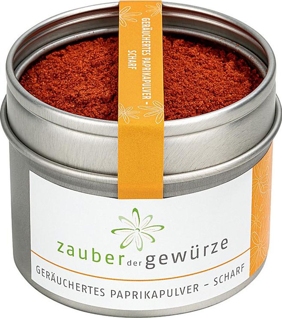 Geräuchertes Paprikapulver - scharf Produktbild 