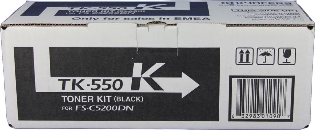 Kyocera Toner TK-550K Schwarz (ca. 7.000 Seiten) Produktbild 