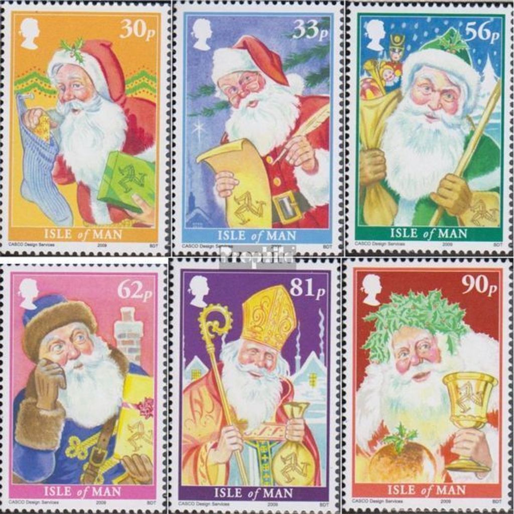Briefmarken GB - Isle of Man 2009 Mi 1565-1570 Produktbild 
