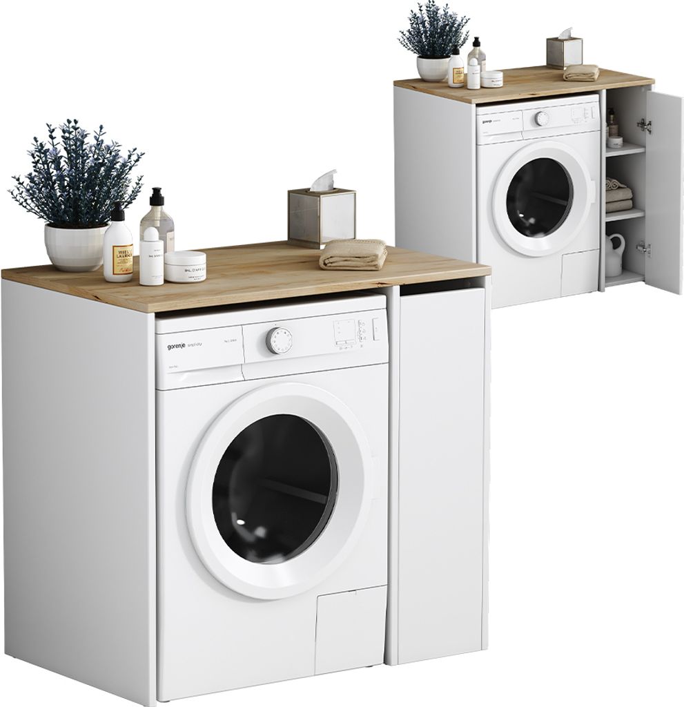 Vicco Waschmaschinenschrank Viktor, 93.5 x 88.5 cm mit 3 Produktbild 7