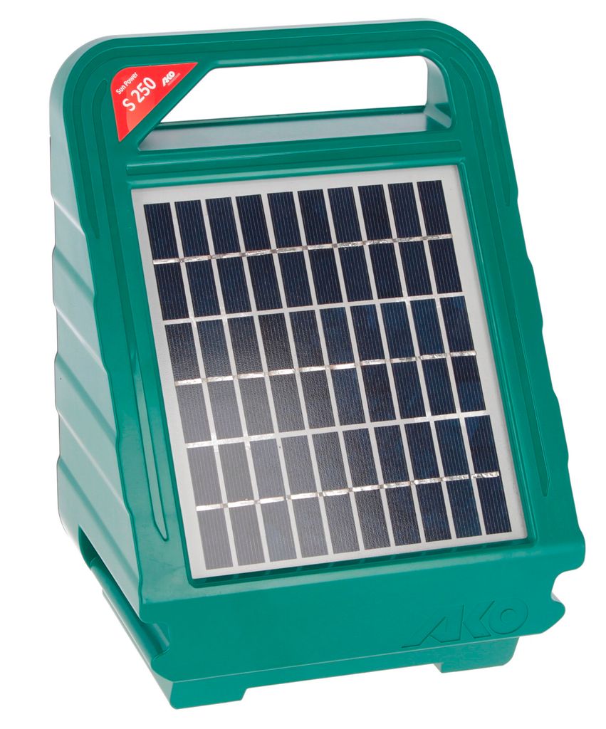 Ogrodzenie elektryczne AKO SunPOWER S250 z akumulatorem AGM Zdjęcie produktu 