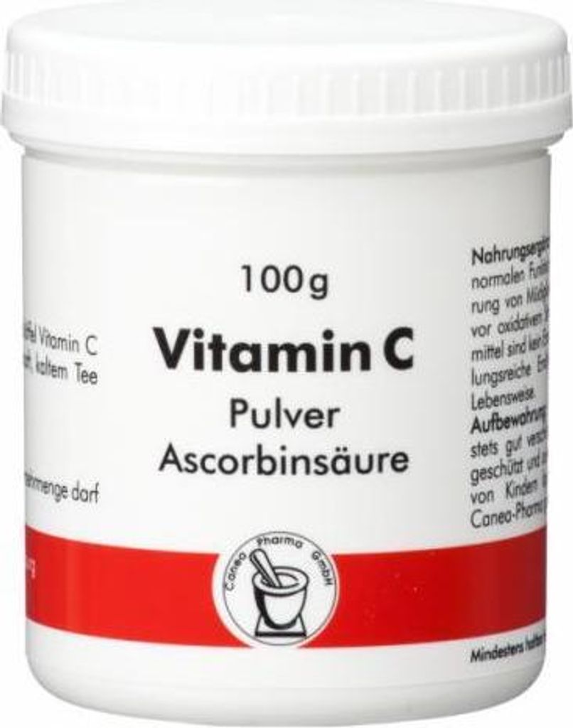 Canea Vitamin C Pulver Ascorbinsäure, 100 g Pulver
