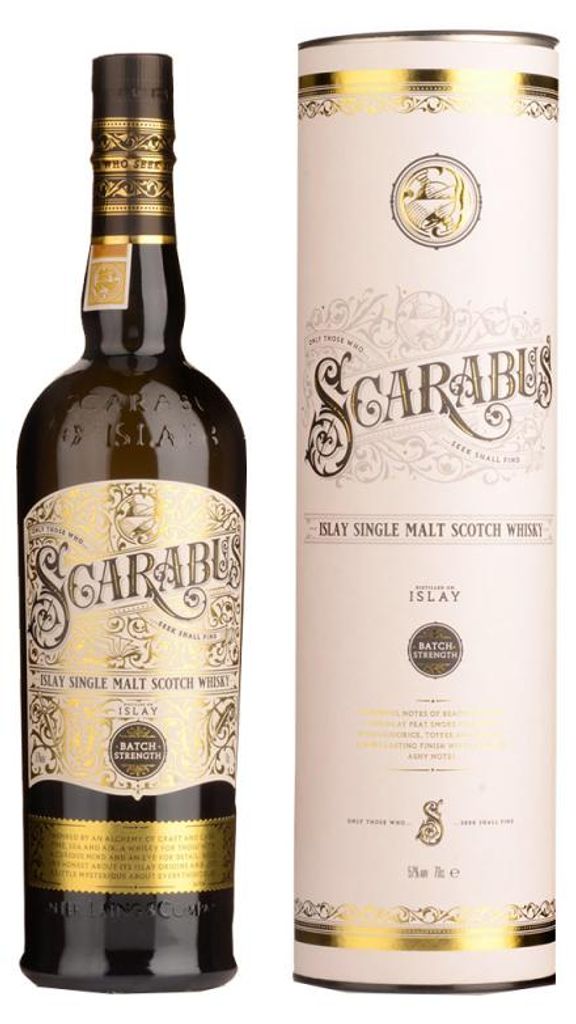 Scarabus Islay Single Malt Batch Strength + Box 700ml 57% Vol.
