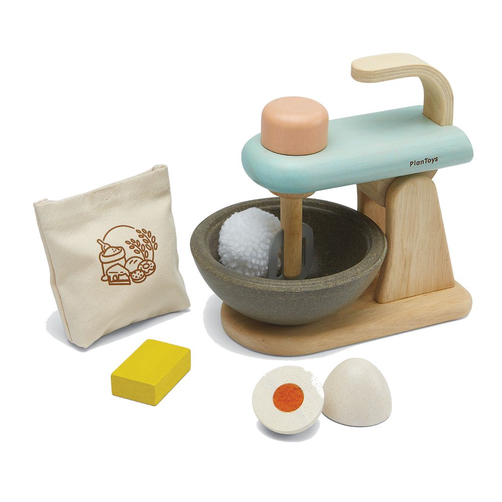 PlanToys Holzspielzeug Standmixer-Set