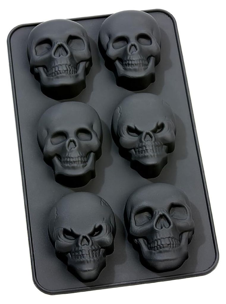 Teglia per muffin in silicone a forma di teschio Immagine del prodotto 