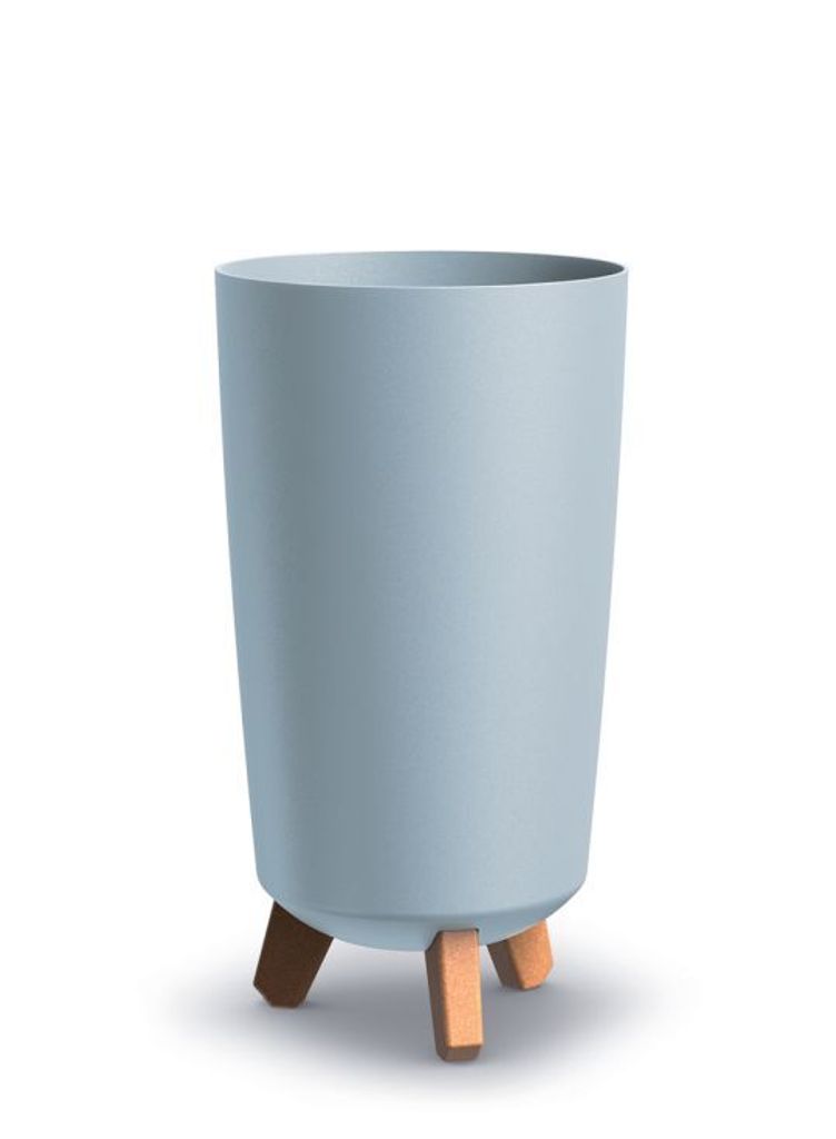 Fioriera alta GRACIE TUBUS grigio chiaro 19,5 cm Immagine del prodotto 