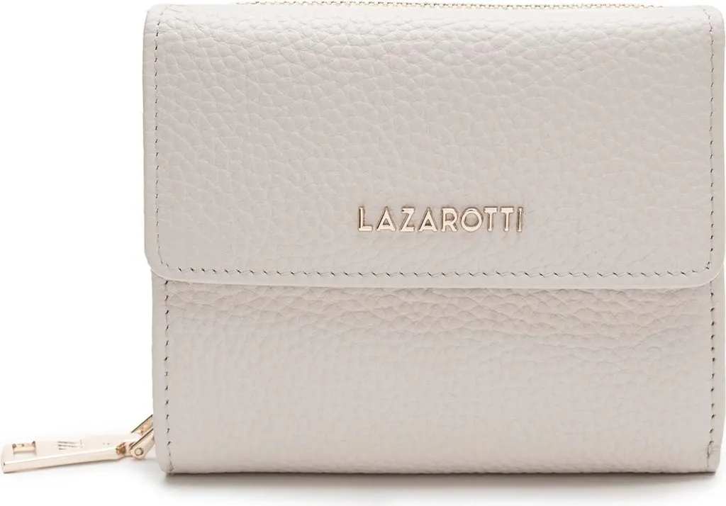 Recensione Portafoglio Lazarotti Bologna Pelle - 8 Slot Avorio