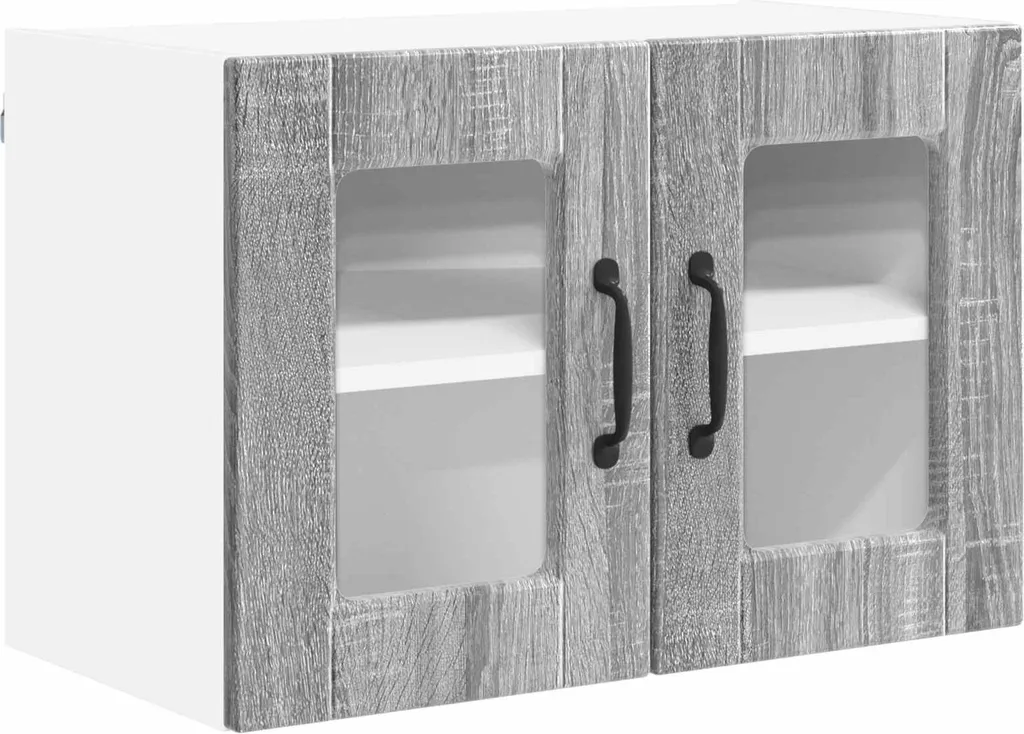 Pensile Cucina Moderno 60 cm Grigio Sonoma - Ottimizzazione Spazio