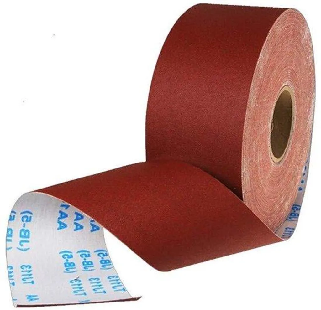Rouleau abrasif pour poncer le bois et le métal sur des objets ronds