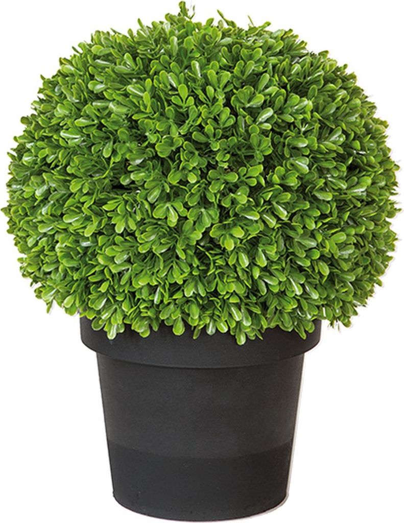 Fink BUCHSKUGEL, Kunstblume, Kunststoff, grün, L. 30 cm, B. 30 cm, H. 39 cm, D. 30 cm 187399