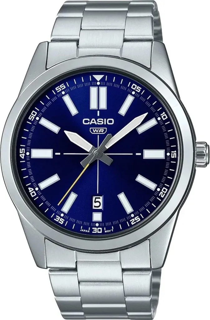 Casio Orologio Maschio Mtp-Vd02D-2E (Zd217A) + Scatola