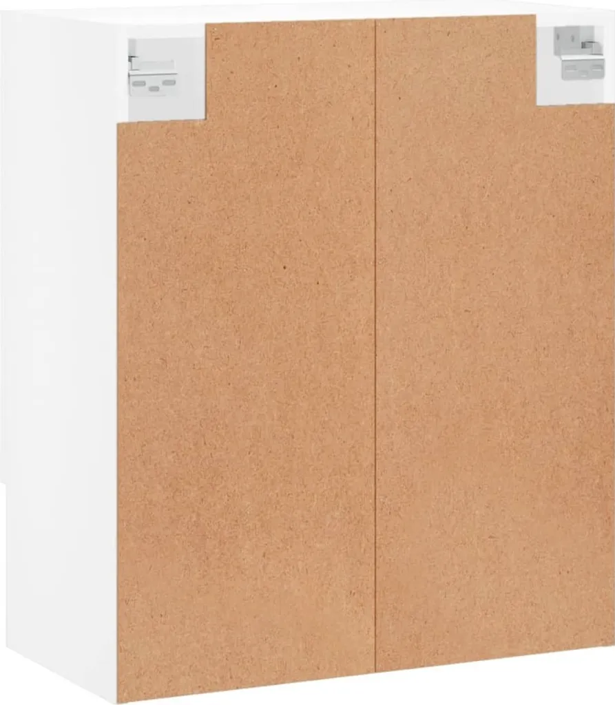 vidaXL Armadio a muro bianco 60x31x70 cm materiale legno - 9