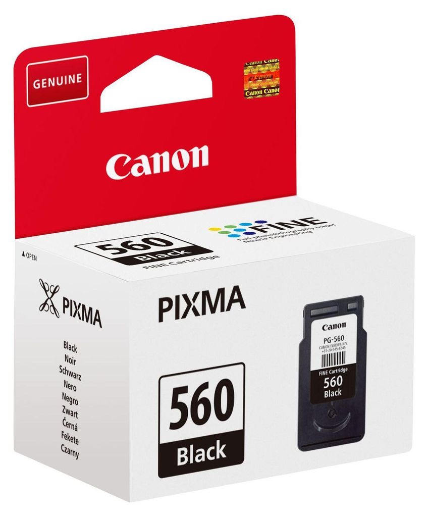 Canon PG-560 - Schwarz - originl - Tintenpatrone Obrázok produktu 