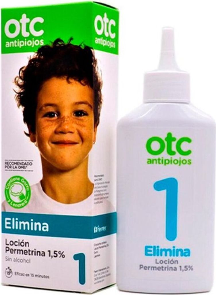 Otc Permethrin Lotion proti vši 1,5% 200ml Obrázok produktu 