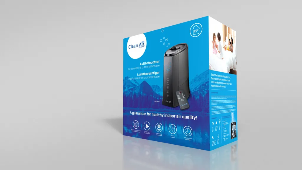 Humidificateur d'air pour chambre Optima CA-603 et salon 45m2 ionisant - 11