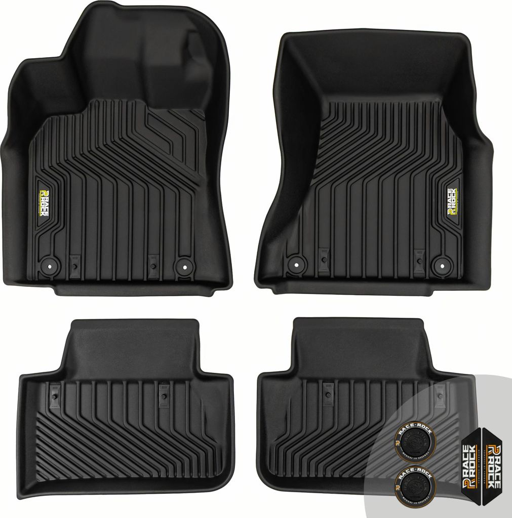 FROGUM Race Rock Autofussmatten 2in1 TPE + Velours für Porsche Macan I 2013-2024