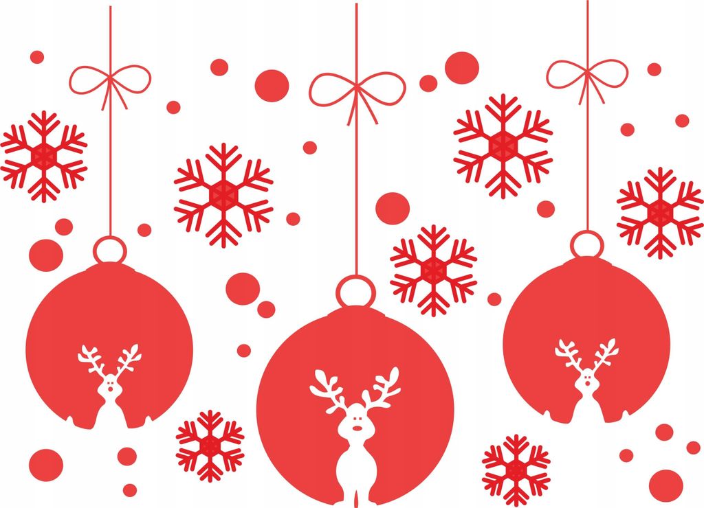 Weihnachtssterne-Aufkleber S-30