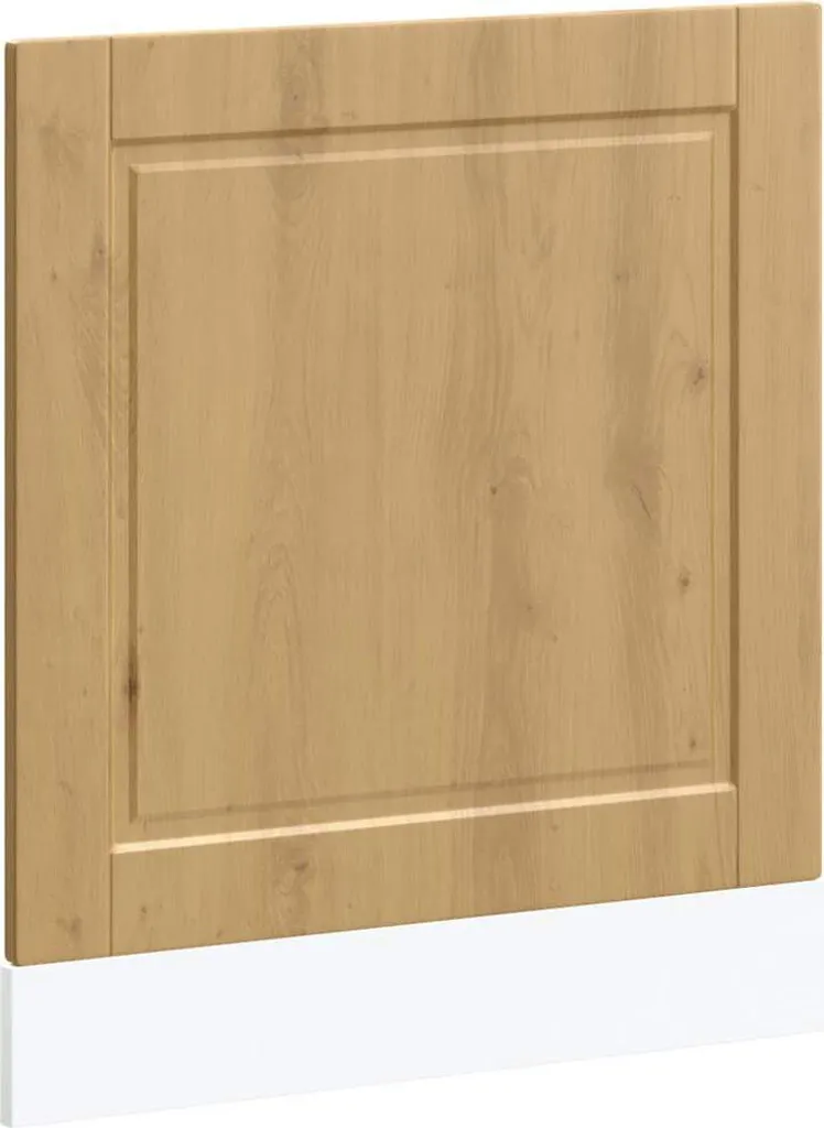 Panneau de Finition Porto pour Lave-Vaisselle Encastrable Chêne 60cm
