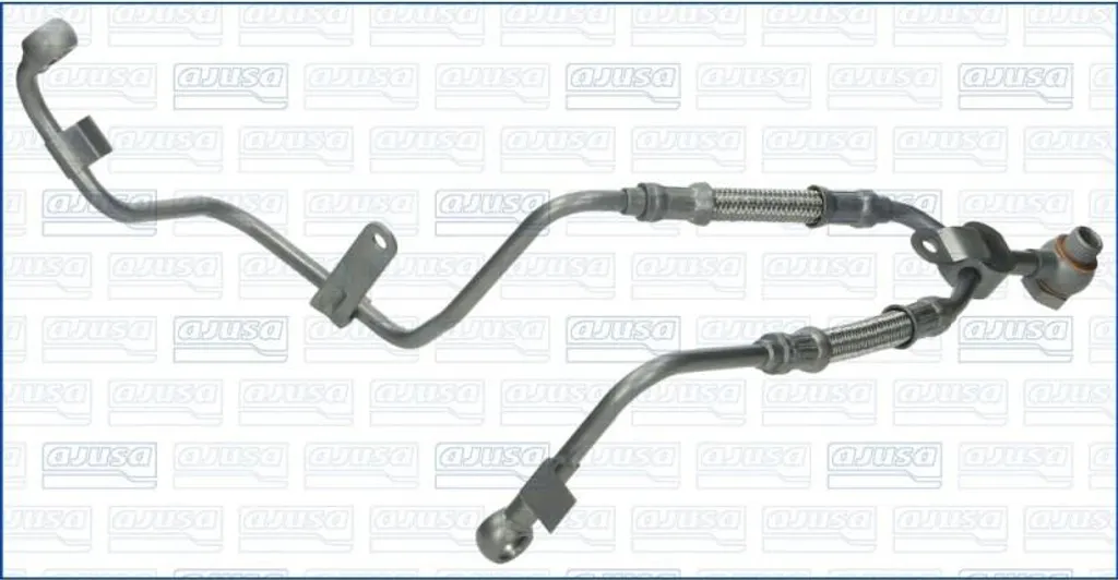 Tuyau alimentation huile turbocompresseur Volkswagen Multivan TDI