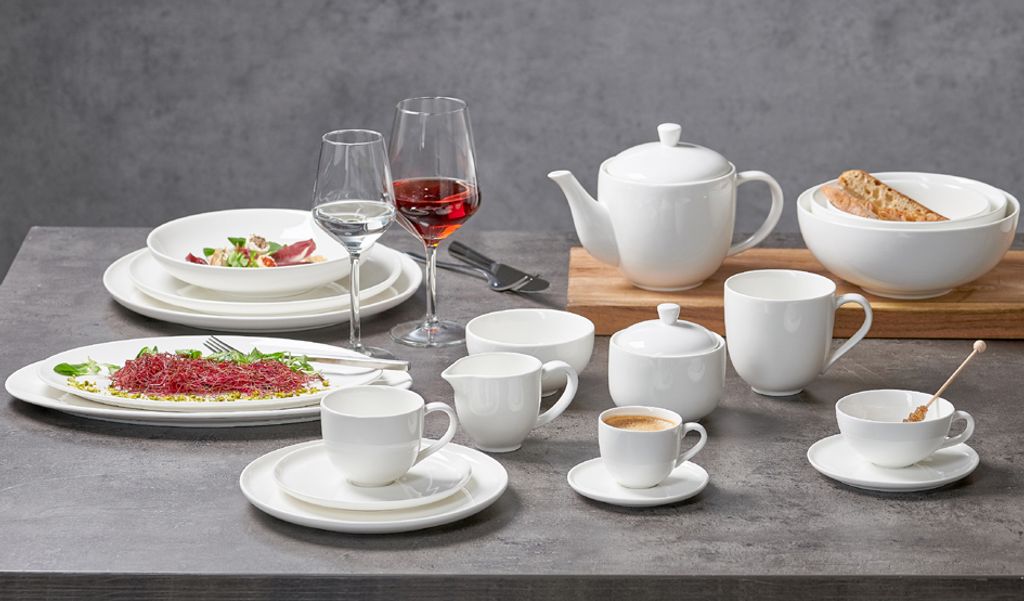 Ritzenhoff & Breker Service de table Skagen blanc simple et Image du produit 
