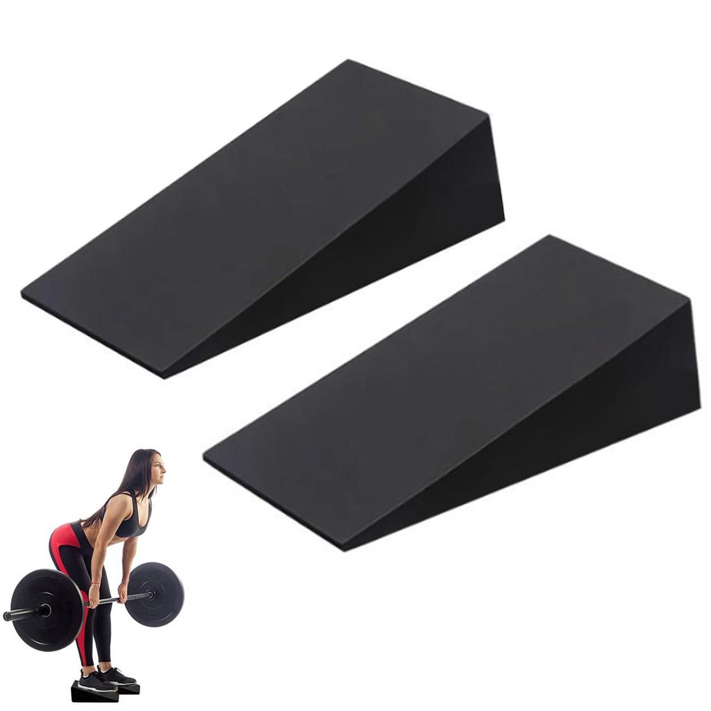 2er Set Squat Wedges, Waden-Dehner Schrägbrett, tragbares Produktbild 