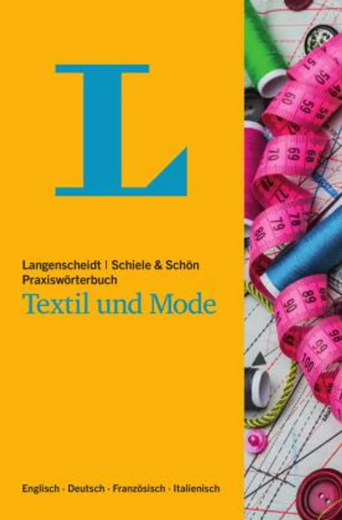 Dictionnaire technique textile et mode Langenscheidt bilingue pro