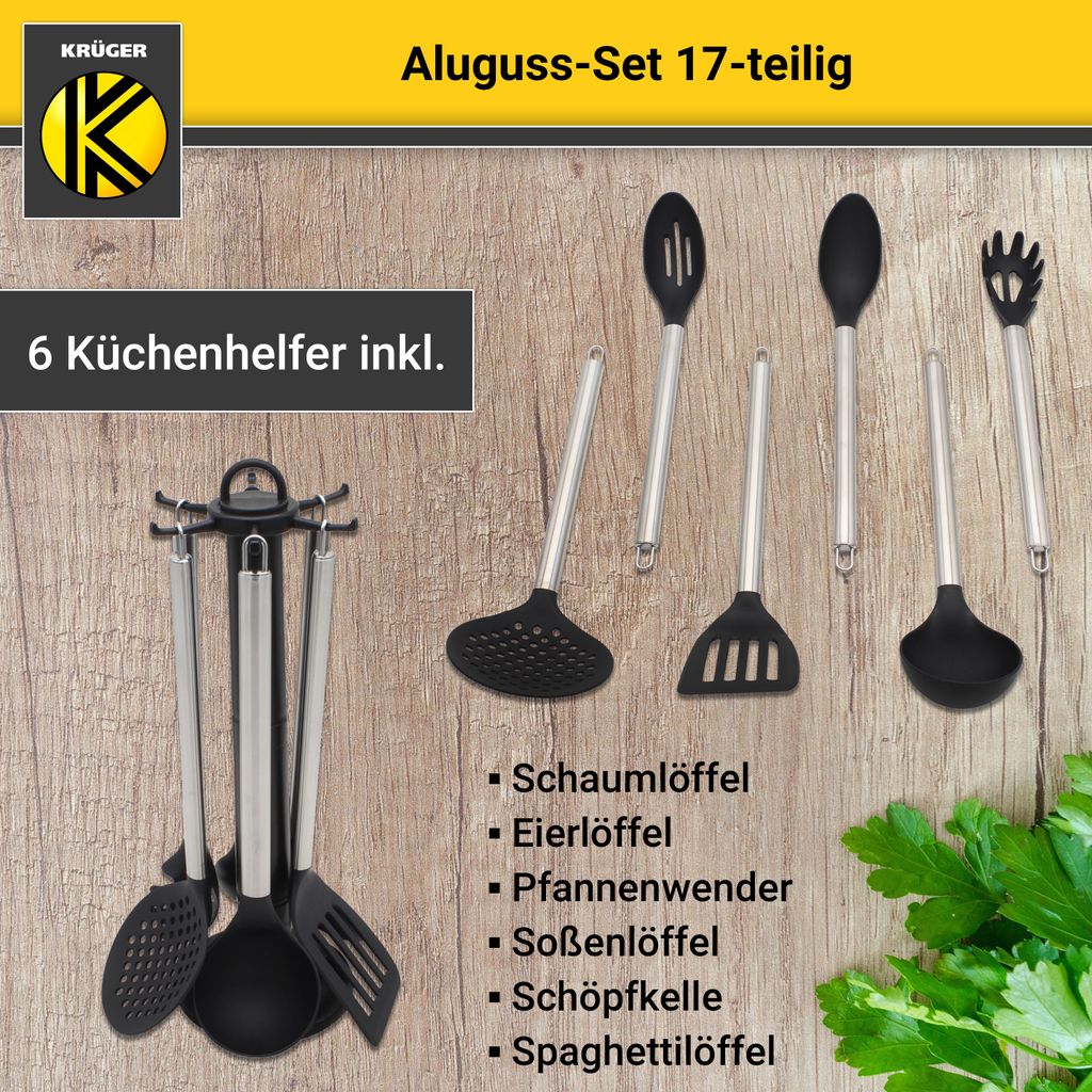 Karl Krüger 17/L Aluguss-Set 17-teilig - Produktbild 5