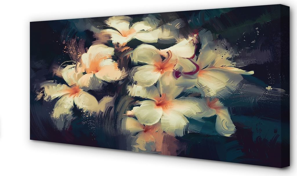 Leinwandbild 100x50 Wandkunst Bild von Blumen