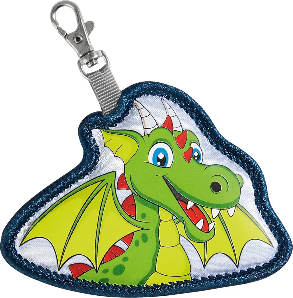 Dettagli Step by Step Kiga Mags Dragon Milo Verde - Magnete Zaino
