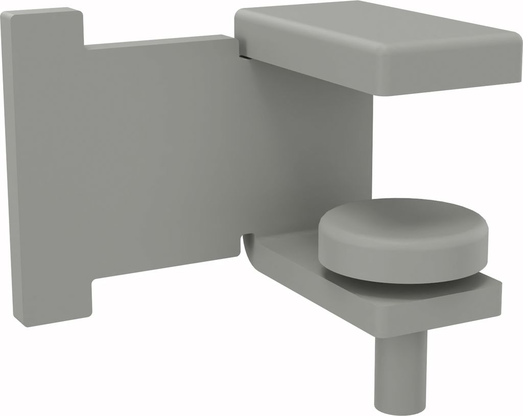 Adapter 7 für Stellwand 600+800mm hinter Tisch 2x pro Stellw. notw.