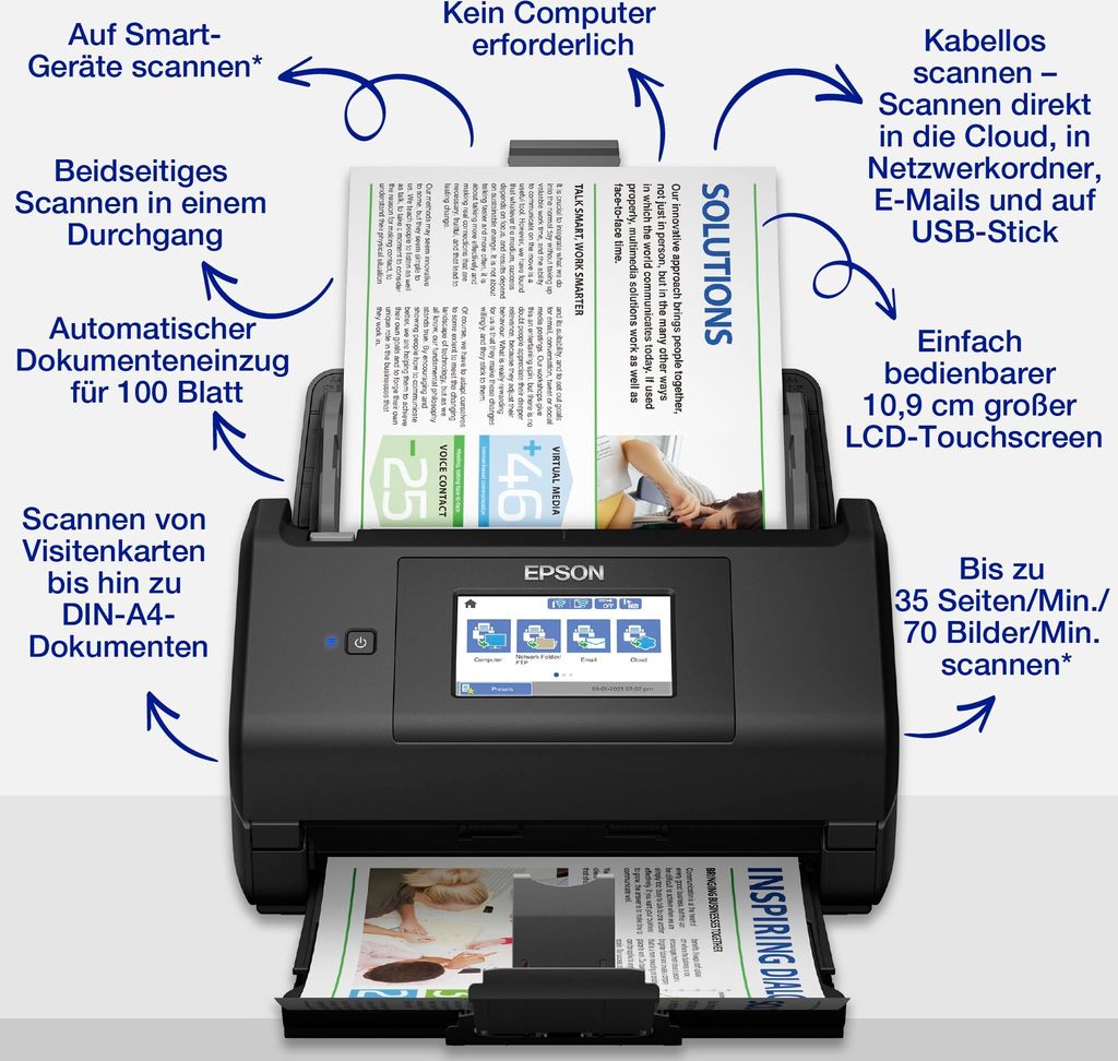 Epson WorkForce ES-580W Produktbild 8