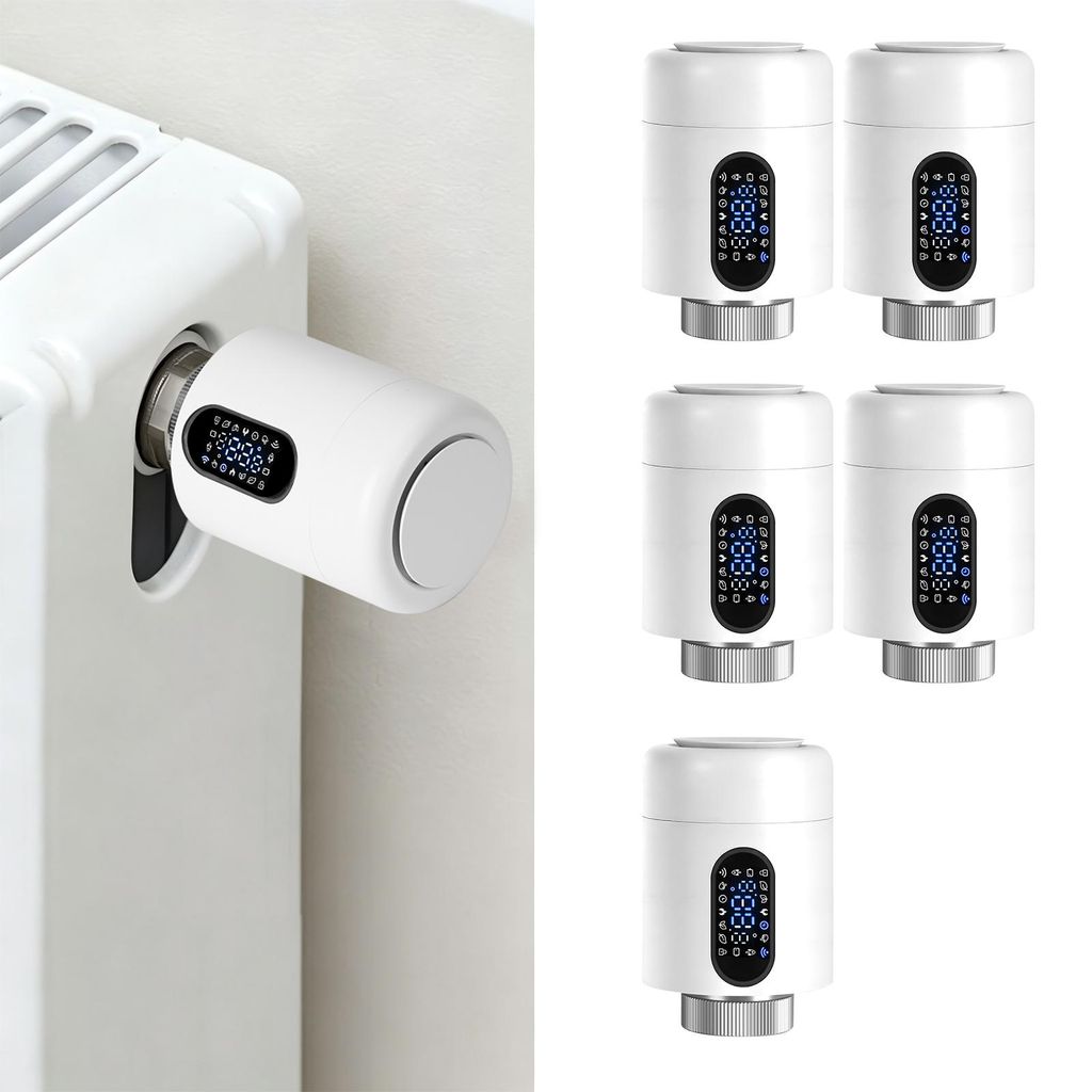 Ikodm Smart termostat na radiátor s Wi-Fi, ovládanie cez Obrázok produktu 