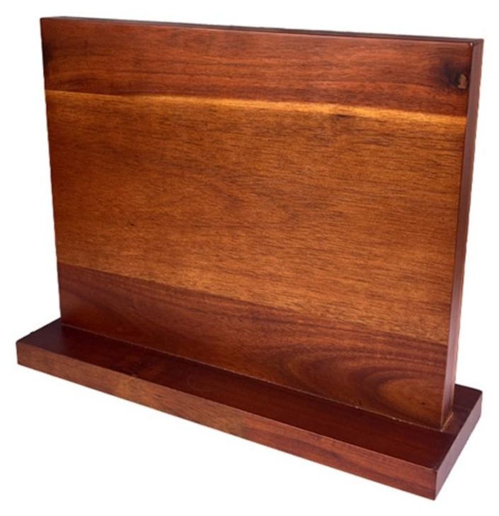 INF Holz Magnet Messerleiste 30cm doppelseitig Platzsparend für Küche