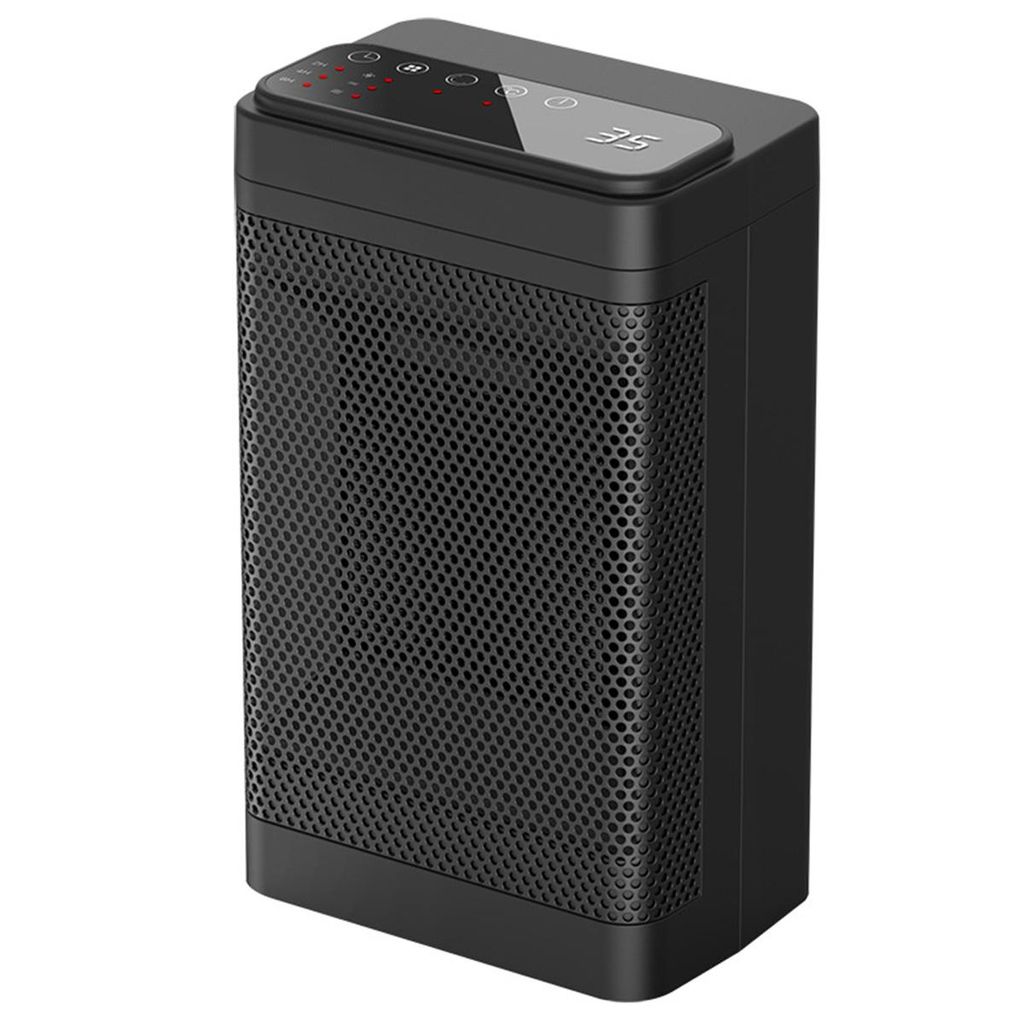 PTC Heizlüfter, Schnellheizung, 1500W, 3 Stufen, Oszillation 60°, Digitalanzeige, Überhitzungsschutz, Fernbedienung