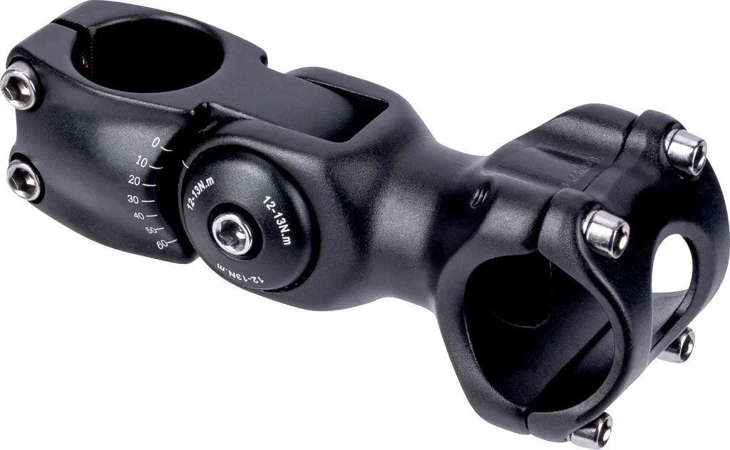 Potence de Guidon Contec Lida Noire 25.4mm x 130mm pour Cyclisme
