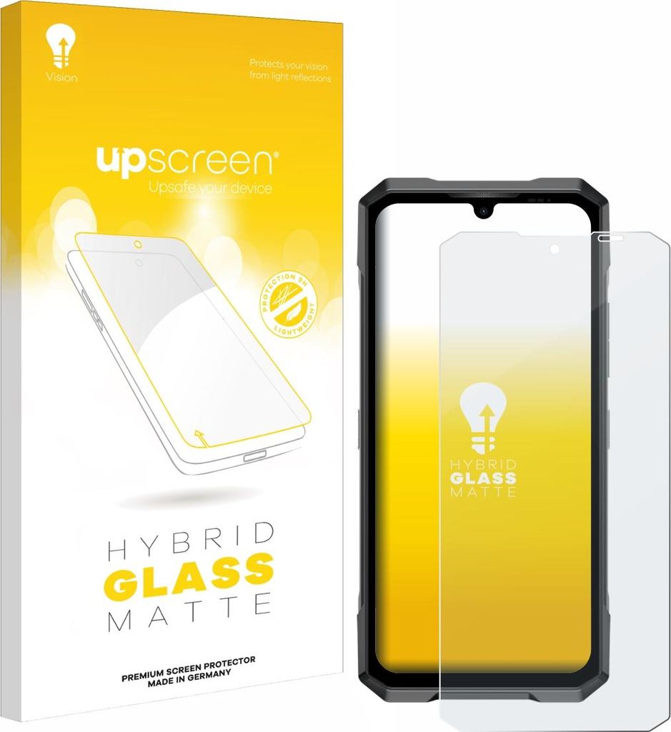 upscreen Entspiegelungs Schutzglas für Doogee Blade GT Pro Schutzfolie Panzer Folie Glas Display Schutz matt