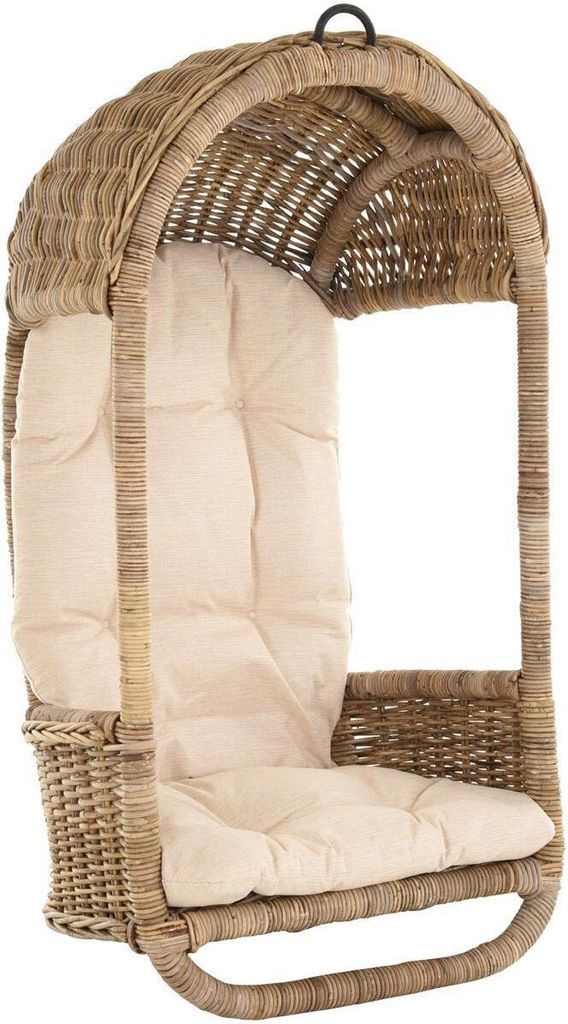 KRINES HOME Hängeschaukel / Hängesessel aus ungeschältem Produktbild 