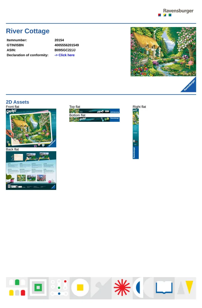 Puzzle Ravensburger 20154 : Finis les reflets avec ce paysage fluvial - 5