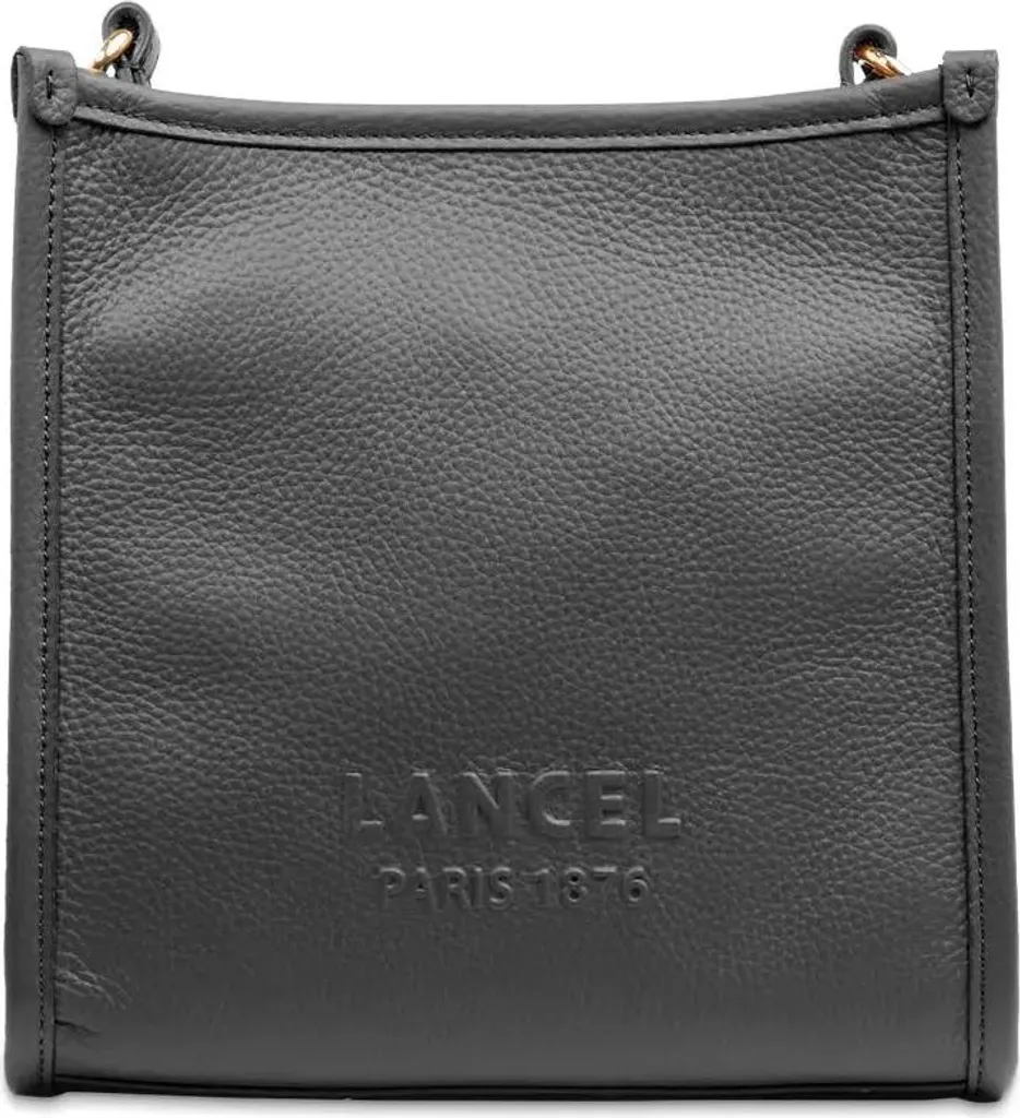 Petit Sac à Main Bandoulière Noir Jour de Lancel S en Cuir Véritable